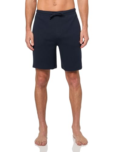 Image of BOSS Men's Waffle Contrast Logo Lounge Shorts