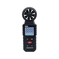 Mcbazel 3 in 1 Handheld Digital Anemometer Wind Meter,High Precision Wind Speed Measuring, Digital Wind Speed Meter with Backlight for HAVC,Sailing,Fishing