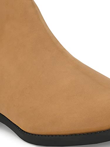 Image of HiREL'S Men's Chelsea Zipper Boots | Soft Cushioned Insole, Slip-Resistance, Dynamic Feet Support, Arch Support & Shock Absorption