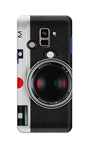 Image of Printed Hard Back Cover Case for Samsung Galaxy A8 Plus | A8+ Back Cover (Vintage Camera) -702