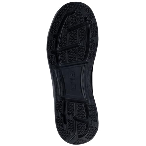 OTB T-Kool Mid Tactical Boots for Men and Women – Lightweight, Breathable, All-Terrain Combat Boots with Slip-Resistant Sole, Men’s Low-Viz Boot, Black Leather4