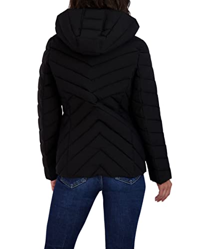 Nautica Women's Short Chevron Packable Down Jacket4
