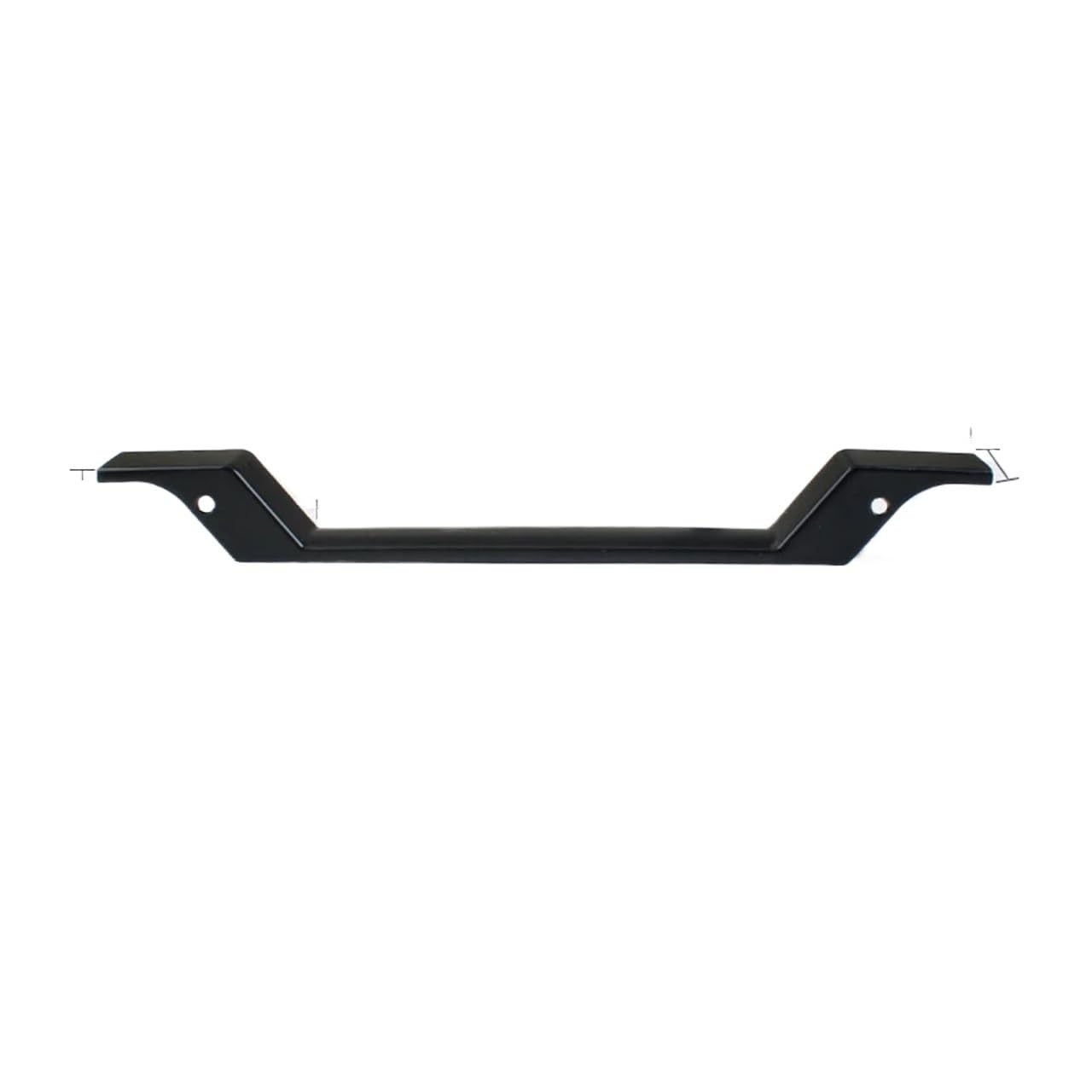 Evwgnpqrv Black Concealed Drawer Handles, Concealed Kitchen Cupboard Handles Zinc Alloy Invisible Drawer Cabinet Pulls Nickel (Black)