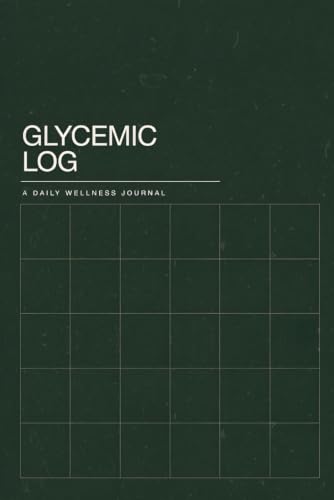 Glycemic Log: 52-Week Diabetes Tracking Journal with Two-Page Weekly Spreads, Insulin Dosage, Net Carbs, and Doctor Consultation Notes