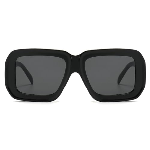 Image of Square Sunglasses For Women Men Trendy Fashion Rectangle Sunglasses Uv Protection Retro Vintage Womens Sunglasses