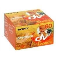 Sony DVM60PR miniDV Videocassette (60 min) 5er Pack + 1x miniDV Reinigungscassette