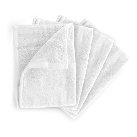 Batex 100% Cotton Velour Fingertip Towels Set Cover