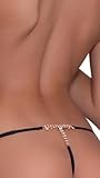 Photo Gallery perizoma gioiello ginger in nikel free regolabile con tassello in cotone Photo Gallery perizoma gioiello ginger in nikel free regolabile con tassello in cotone