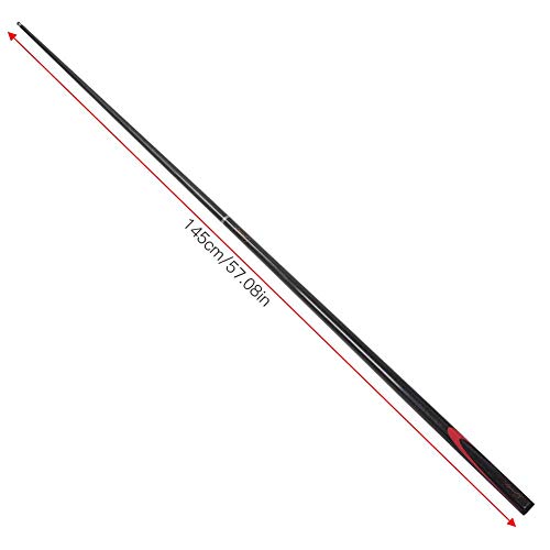 Taco de billar ligero de fibra de carbono para snooker miniatura 3