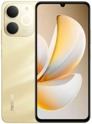 realme Note70 AI Phone, 128GB Storage, 4GB RAM, Beach Gold, Andro...