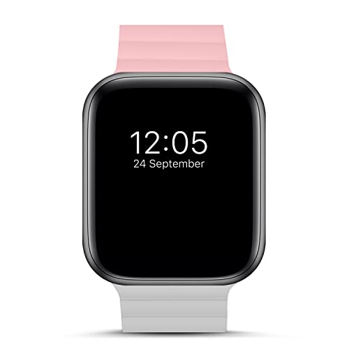 Image of GRIPP Reverser Premium Silicone Magnetic Watch Strap for 40mm /41mm /42mm, Watch Series 11 /10 /9 /8 /7 /6 /5 /4 /3 /2 /1, SE 3 /2 /1, Slim, Lightweight, Adjustable (Watch Not Included)