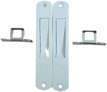 Aluminium Touch Lock for UPVC Sliding Window, Pack of 2 Pair(4 Pcs) (Left & Right)