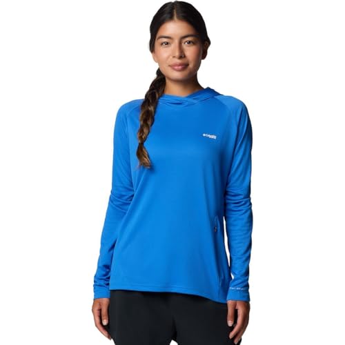 Sweat à Capuche Femme Columbia PFG pour Se Protéger du Soleil en Bateau