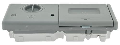 Image of DD59-01001A Detergent & Rinse Aid Dispenser Assembly for Samsung DW80F600UTB /UTS /UTW, DW80F800UWS, DW80J3020UB /US /UW, DW7933LRASR, etc.