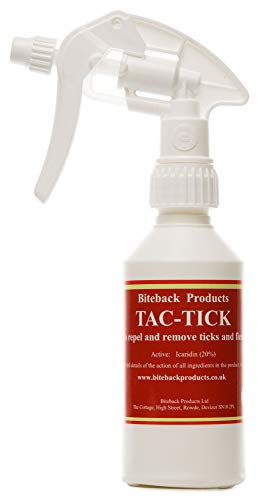 Biteback Products 'Tac-Tick ' Tac-Tick  Ultra-seguro para pulgas y garrapatas 250ml
