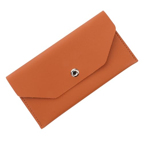 GALPADA Women PU Wallet Minimalist Card Holder for Dating Travel Everyday Use Compact Portable Clutch Organizer for Ladies Soft Durable Material Effortless Organization for Cards Cash