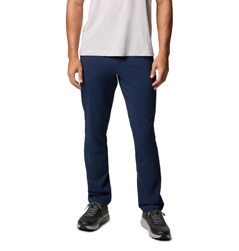 Columbia Mens Sage Peak Chino Pant, Collegiate Navy, 30 x 30