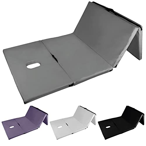 Vivezen - Matelas de Massage Pliant avec Housse de Transport - 200 x 90 x 5 cm - 4 Coloris