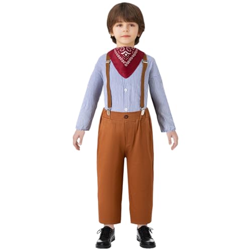Disfraz colonial de niño Okbebe miniatura 6