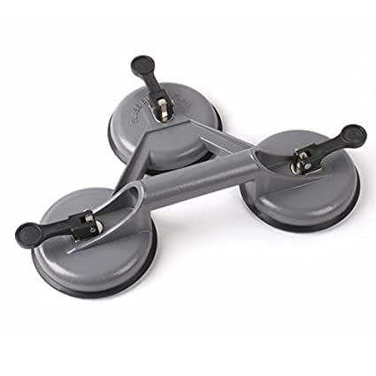 Sakar 150 Kg Heavy Duty 3 Suction Cup Triple Pad Sucker Plate
