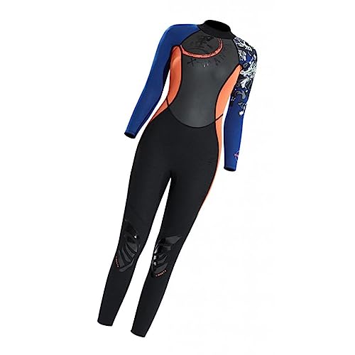Chaqueta de neopreno para buceo, snorkel, surf y kayak, 1.5mm, con cierre trasero miniatura 6