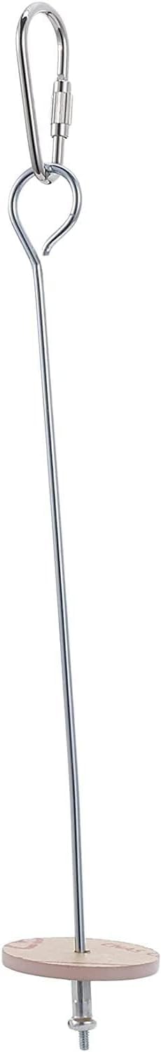 Bird Food Holder, Stainless Steel Parrot Fruit and Vegetable Skewer for Hanging up Small Animal Food Feeding Tool for Small Animal Bird Toys Watering