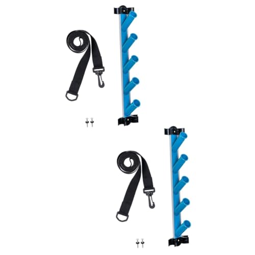 Ensemble de nettoyage de piscine Kisangel avec double support de rangement - 2