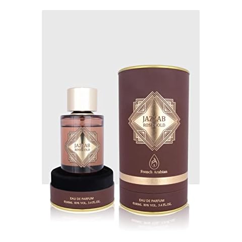 Jazzab Rose Gold Arab Perfume -Oud For Her Eau De Parfum 100ml Collaboration Between My Perfumes women perfume sale Cover
