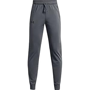 Under Armour Boys’ Pennant 2.0 Pants , Pitch Gray (012)/Black , Youth Large