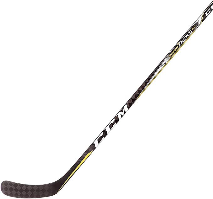 CCM Super Tacks 2.0 Pro Grip Composite Team Stick Grip (Choose Hand, Flex, and Curve) (Left, P90, 105)