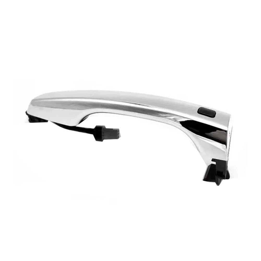 Mhtgd Silver Right Abs Plastic Front Inductive Outside Door Handle With Button Chrome Catch Pull Handle-Fsm For Kia For Sorento 2015-2018