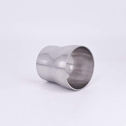 Réducteur inox 304 pour tuyauterie de brasserie et échappement haute finition - 3