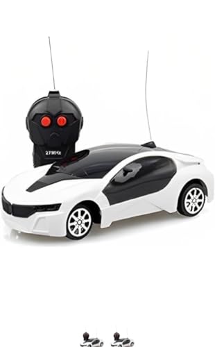 Image of SS Toys 3D Light Fast Speed Modern 2 Function Remote Control Racing Car Toy for Kids, Adults, Boys, Girls(Color May Vary)