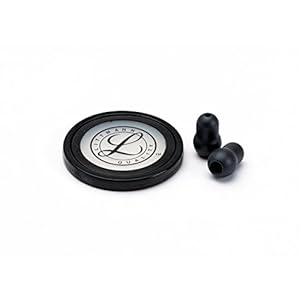 3M Littmann Set reserveonderdelen voor stethoscoop, Master Cardiology, zwart, 40011