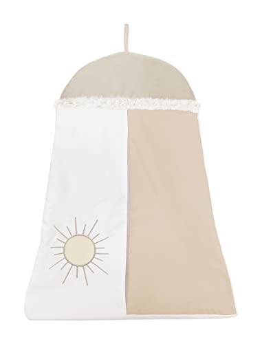 Sweet Jojo Designs Boho Desert Sun Taupe Nursery Baby Boy Or Girl 4Pc Crib Bedding Set Neutral Tan Beige Ivory Gold Cream Off White Bohemian Mountain Nature Outdoors Geometric Minimalist Sunshine #TOP4