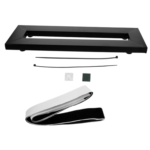 ibasenice Guitar Pedal Bracket Guitar Pedal Board for Multi Effects Effector Mounting Brackets