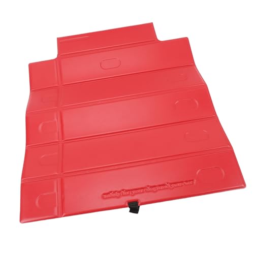 BTSEURY Dog Ramp Pad, Foldable Plastic Dog Car Ramp Pad, Anti Slip Portable Dog Car Stair Pad for Medium Large Dogs