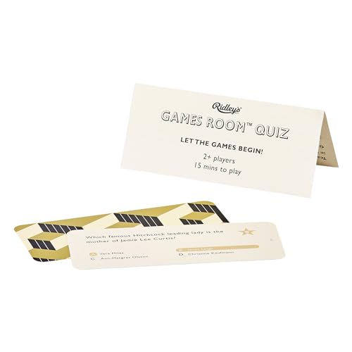 Ridley's Games Celebrity Trivia