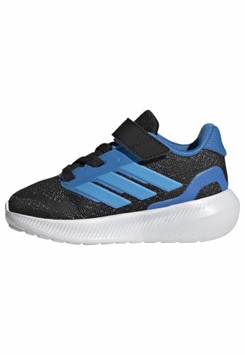 Image of adidas Baby Marvel Run Falcon 5 Elastic Lace & Strap Shoe