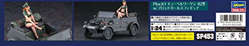 Hasegawa Kübelwagen con Figura y Kit 1/24 miniatura 7