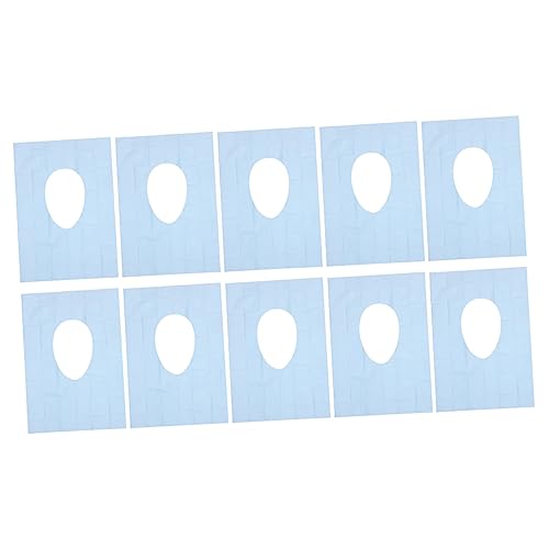 FOMIYES 10 Pack of Thickened Toilet Seat Covers Extended Disposable for Pregnant Women Travel Home