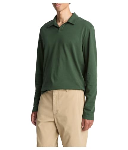 Vince Men's Garment Dye L/S Johnny Collar2