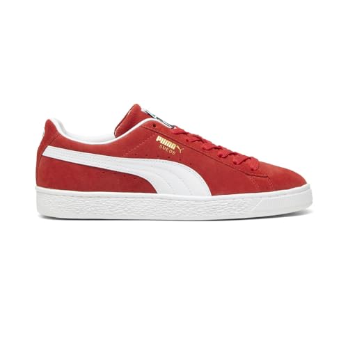 PUMA Mens Suede Classic Lace Up Sneakers Shoes Casual - Red