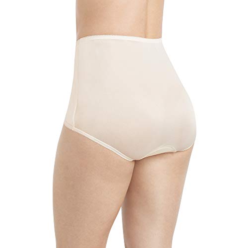 Lorraine Women's Picot Trim Full Brief 3 Pack Panties3