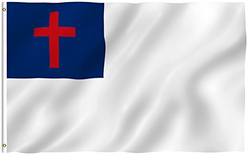 KAYSO FLAGS Christian Religious Polyester Online Stores Poly Church Flag