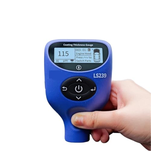 Thickness Gauge, AT19-LS239 Coating Thickness Gauge 0.0-5000Μm Upgrade Professional Car Paint Tester High Precision Paint Meter miniatura 1