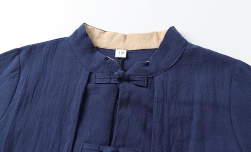 LittleSpring Kids Chinese New Year Clothing Tang Suit 2-8 Years3