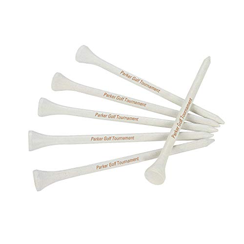 Personalized Golf Tees, Bulk Set of 50 Custom Printed - Business Promo Handouts, Father's Day Gifts and Party Favors
