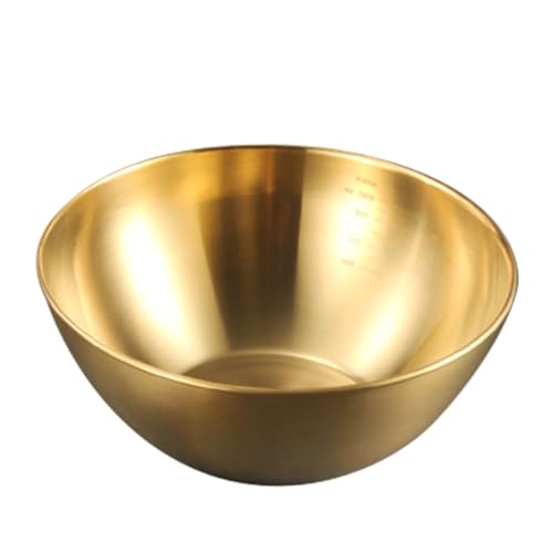 PRETYZOOM Barreño Para Verduras Tazón De Ensalada Acero Inoxidable Gran Capacidad Para Cocina