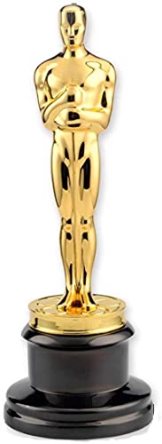 LULUDP-Sculpture Sammlerfiguren Sandsteinharz Skulptur Statue Sammlerstück Figuren Desktop Deco, Oscar Little Golden Trophy Oscar Trophy Home Decoration Metal Trophy Buddhist Dekoration Cover